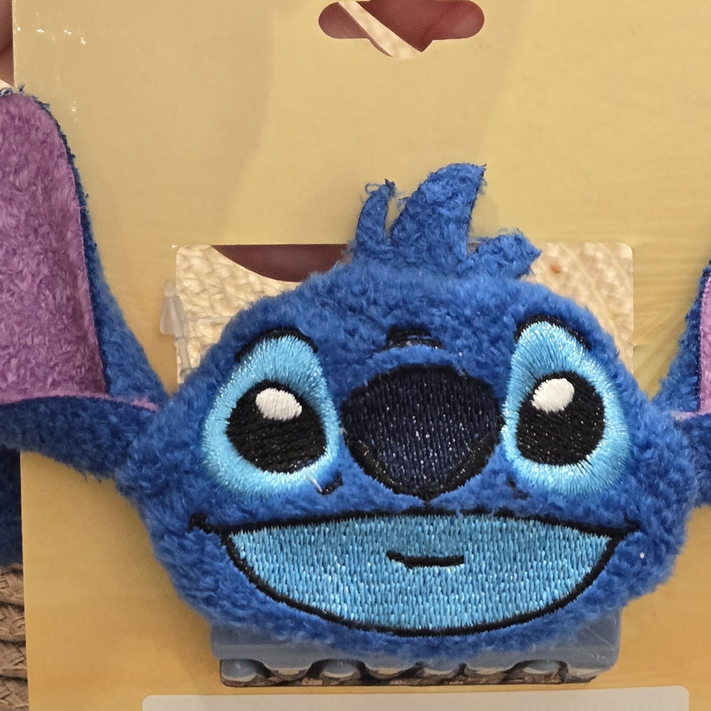 Disney Blue and Purple Stitch Hair Accessory